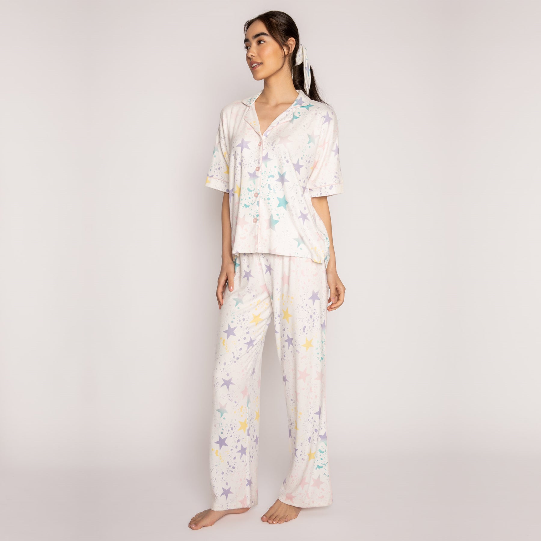 PJ Salvage Star Splatter Classic PJ Set