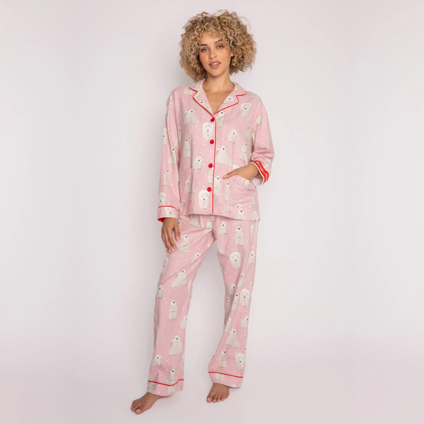PJ Salvage Flannel PJ Set