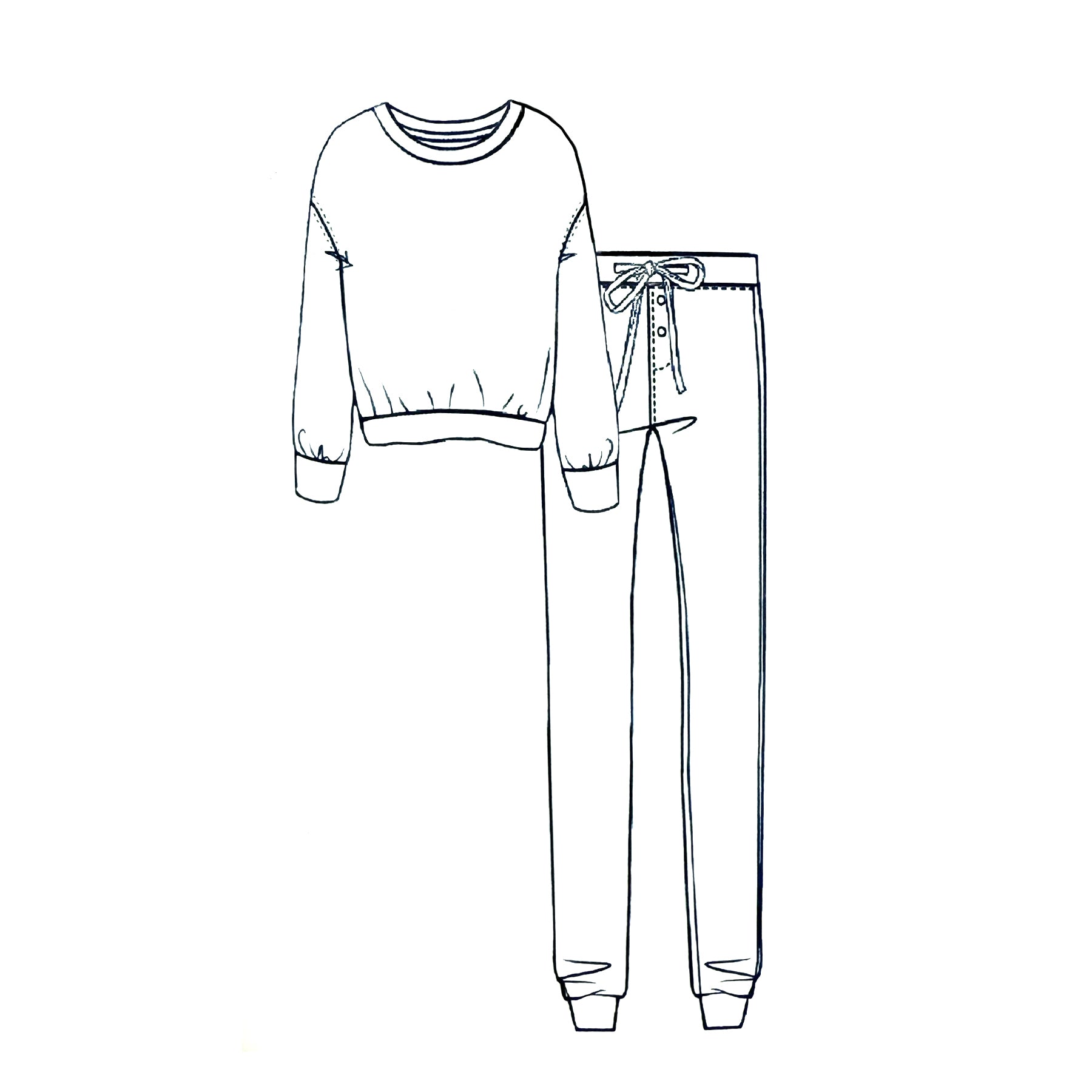 Splendid Jogger PJ Set