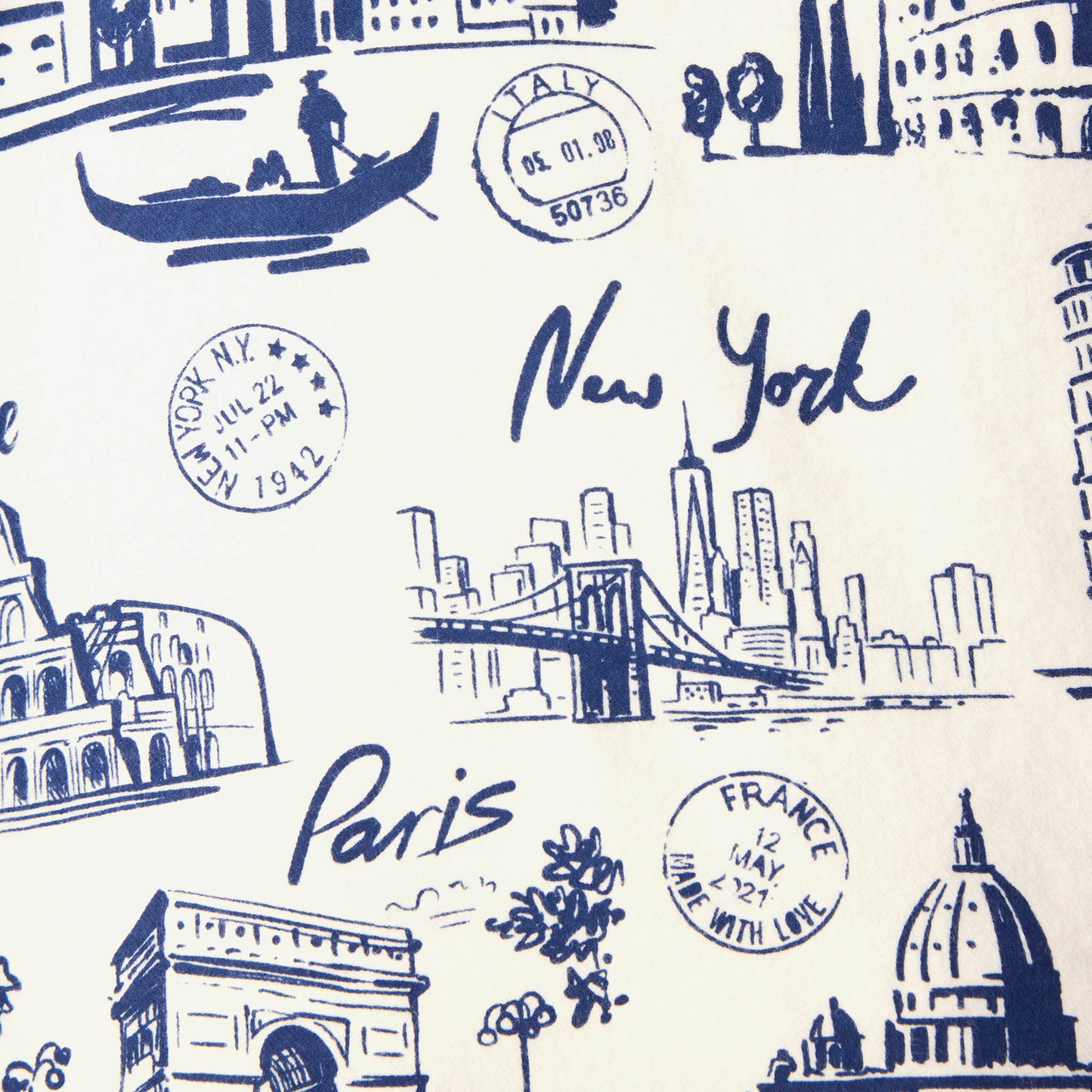 PJ Salvage Bon Voyage PJ Set