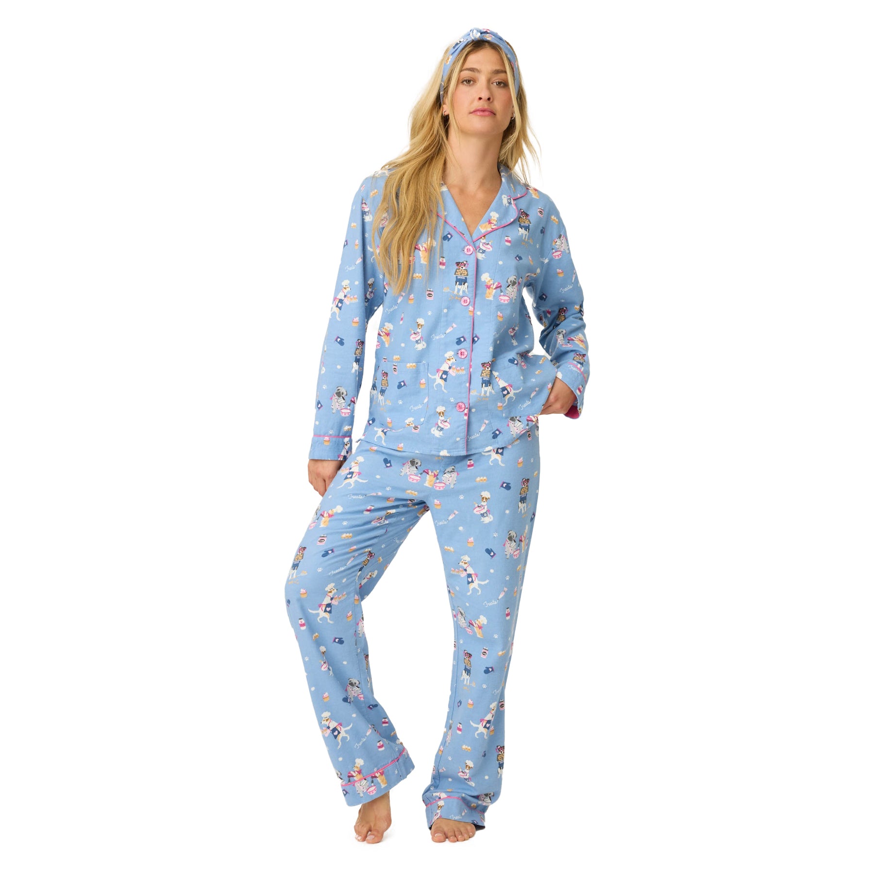 PJ Salvage Baked Woof Love Dog PJ Set