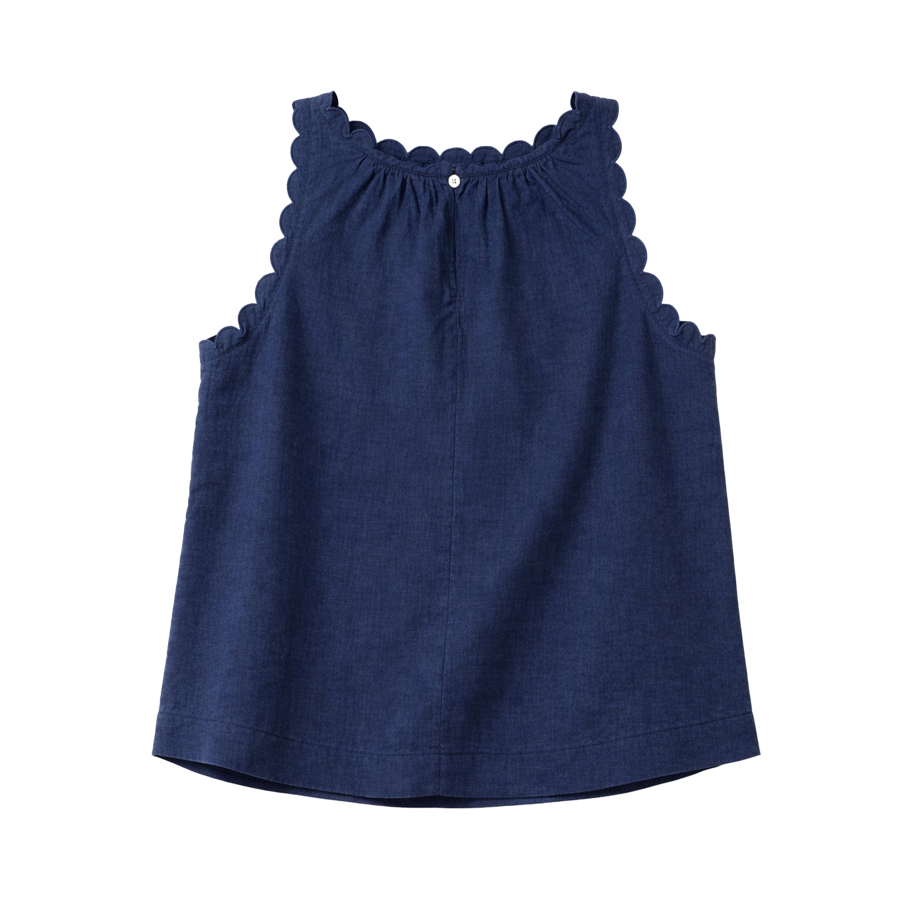 Melissa Nepton Short Sleeve Linen Top