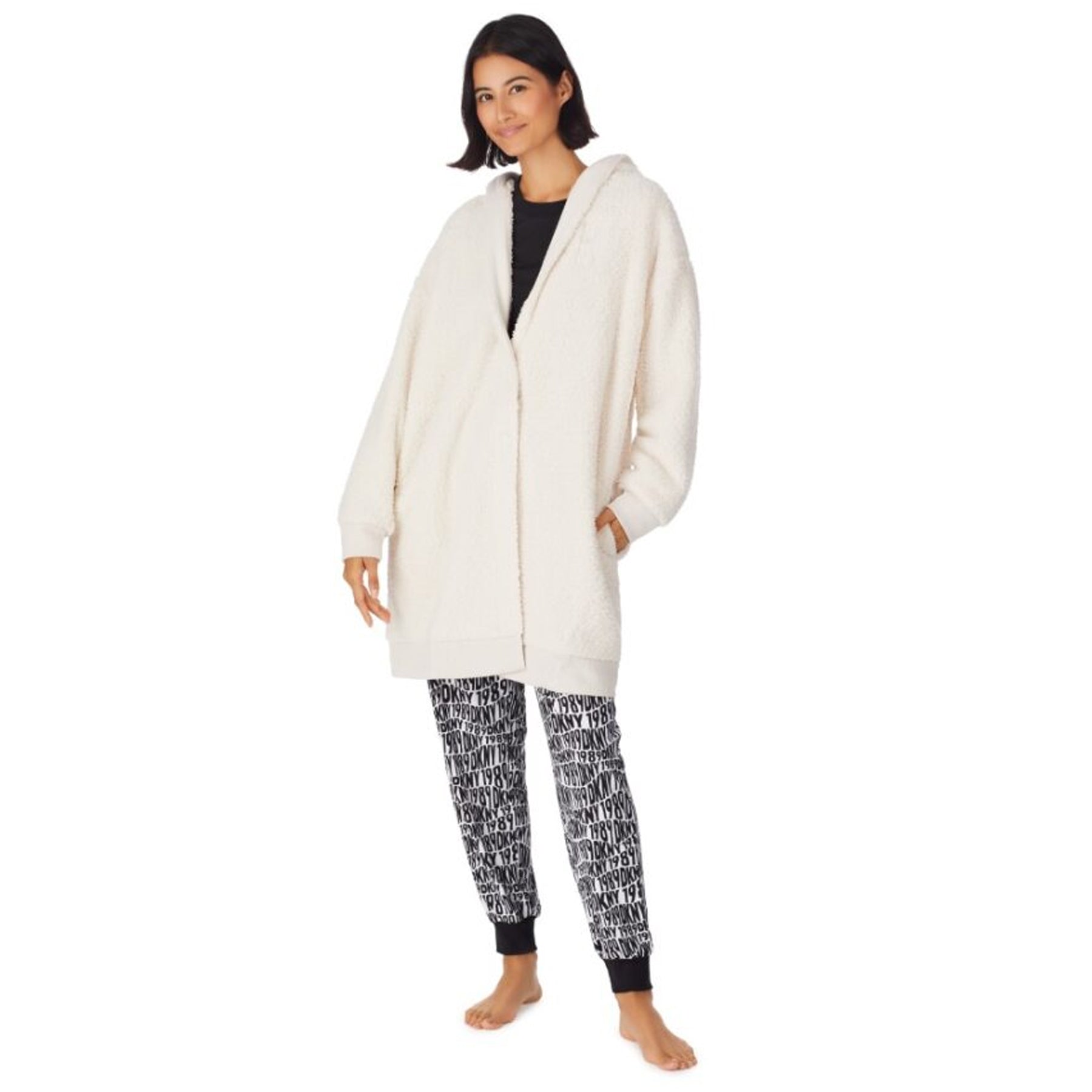DKNY Feeling It Hooded Lounger