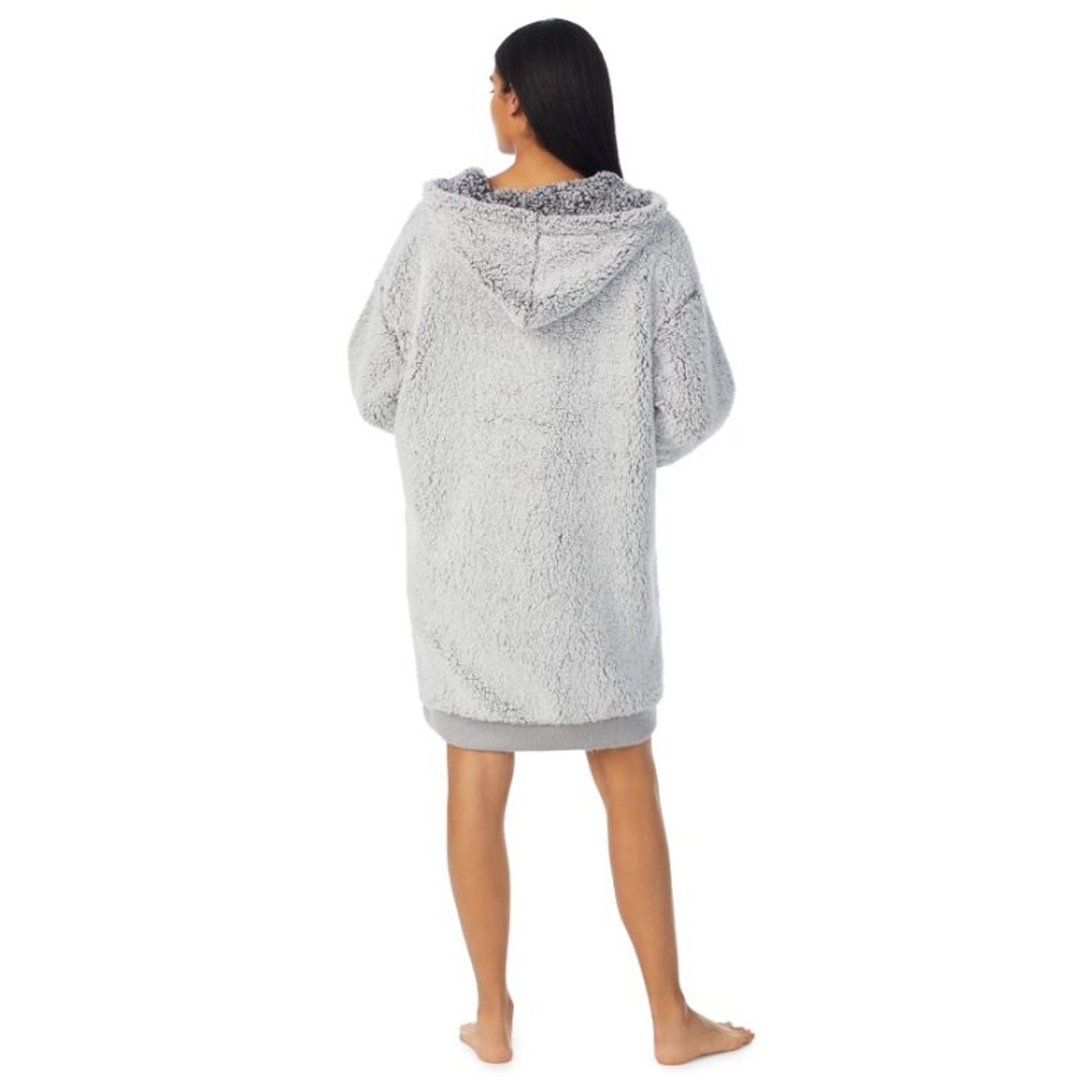 DKNY Feeling It Hooded Zip Robe