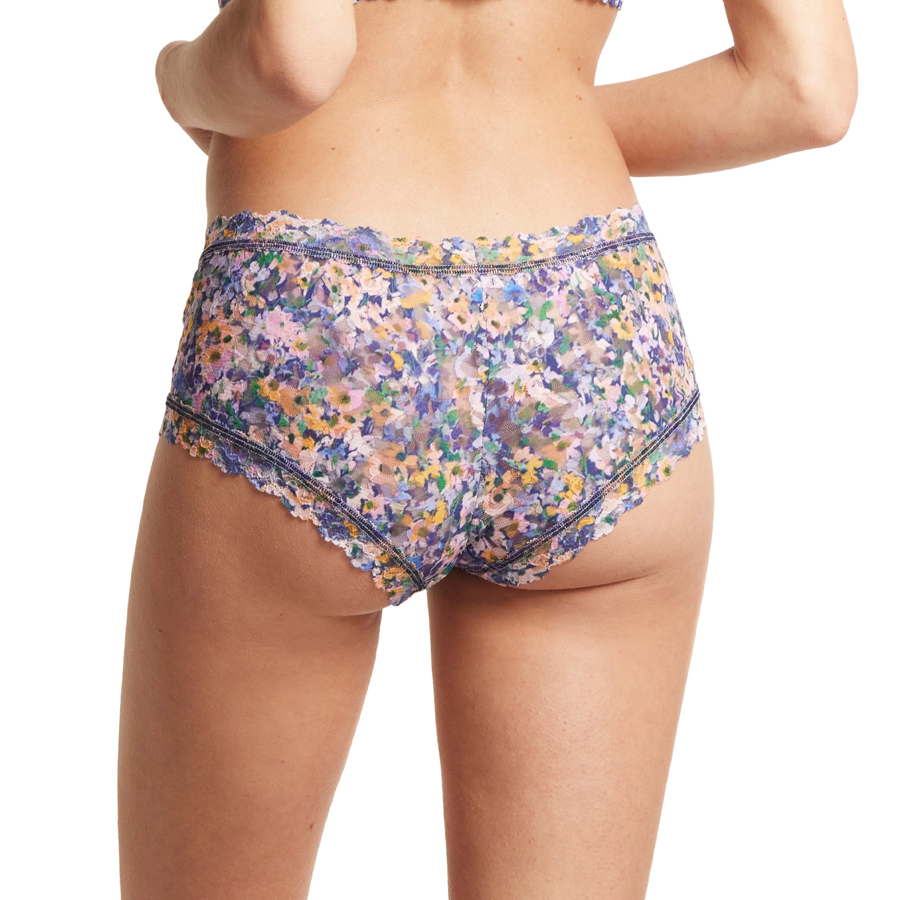 Hanky Panky Printed Lace Boyshort