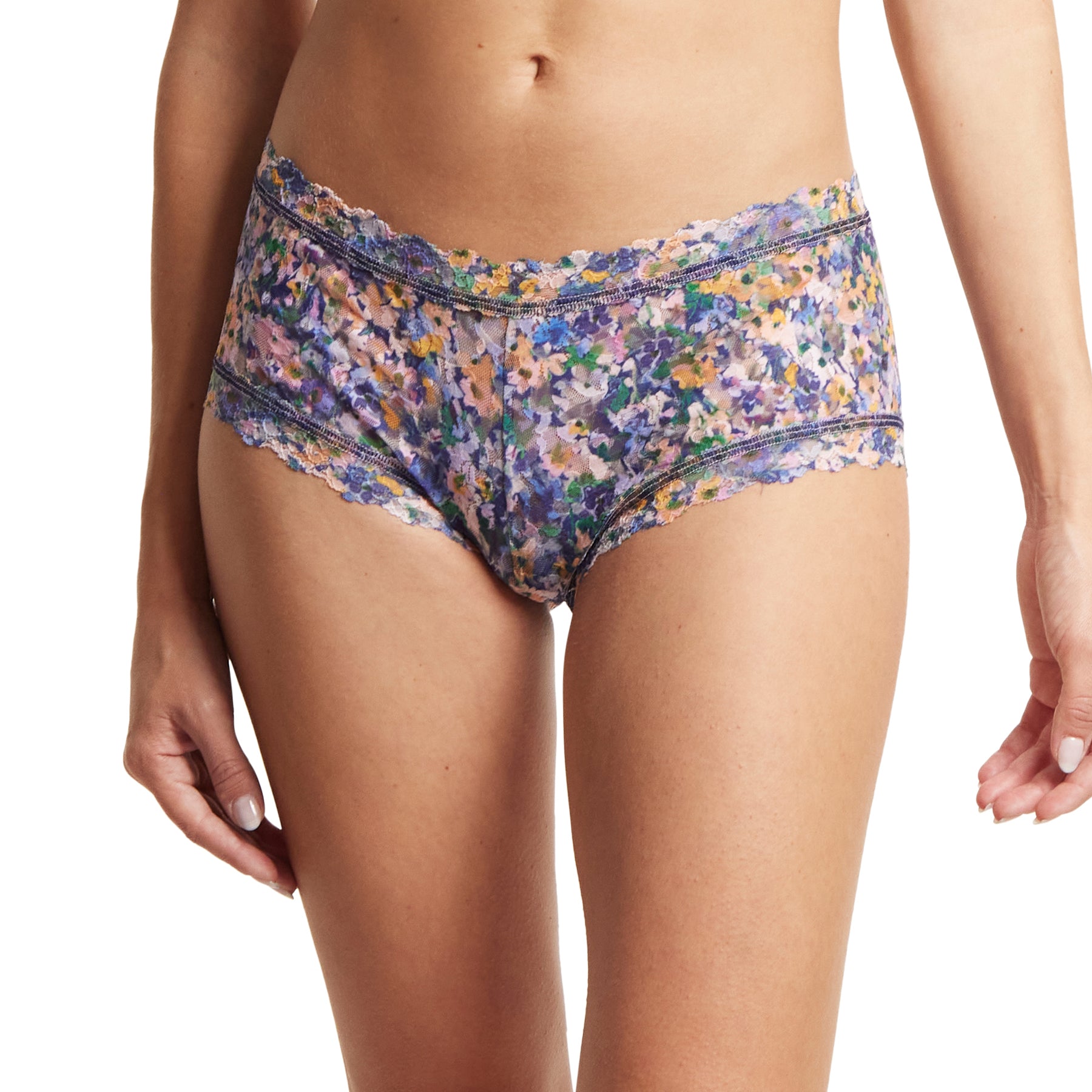 Hanky Panky Printed Lace Boyshort