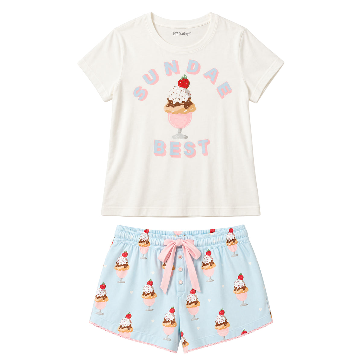 PJ Salvage Sundae Best Short Set