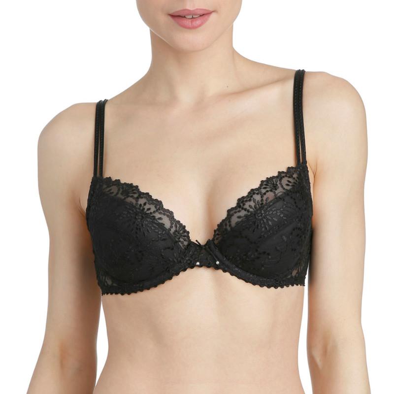 MarieJo Jane Push Up Bra in black