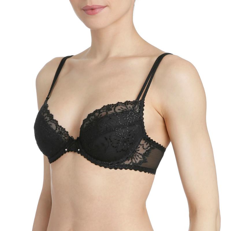 MarieJo Jane Push Up Bra in black