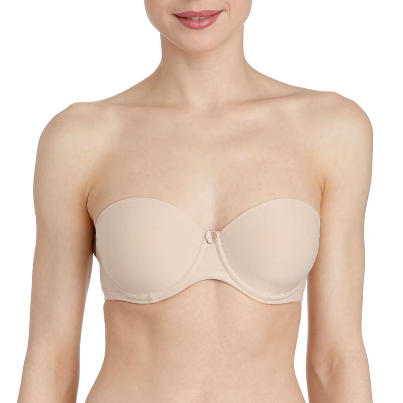 MarieJo L'aventure Tom Strapless Bra in cafe