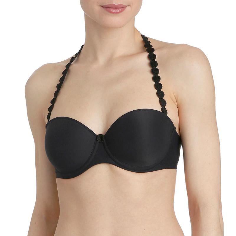 MarieJo L'aventure Tom Strapless Bra in black