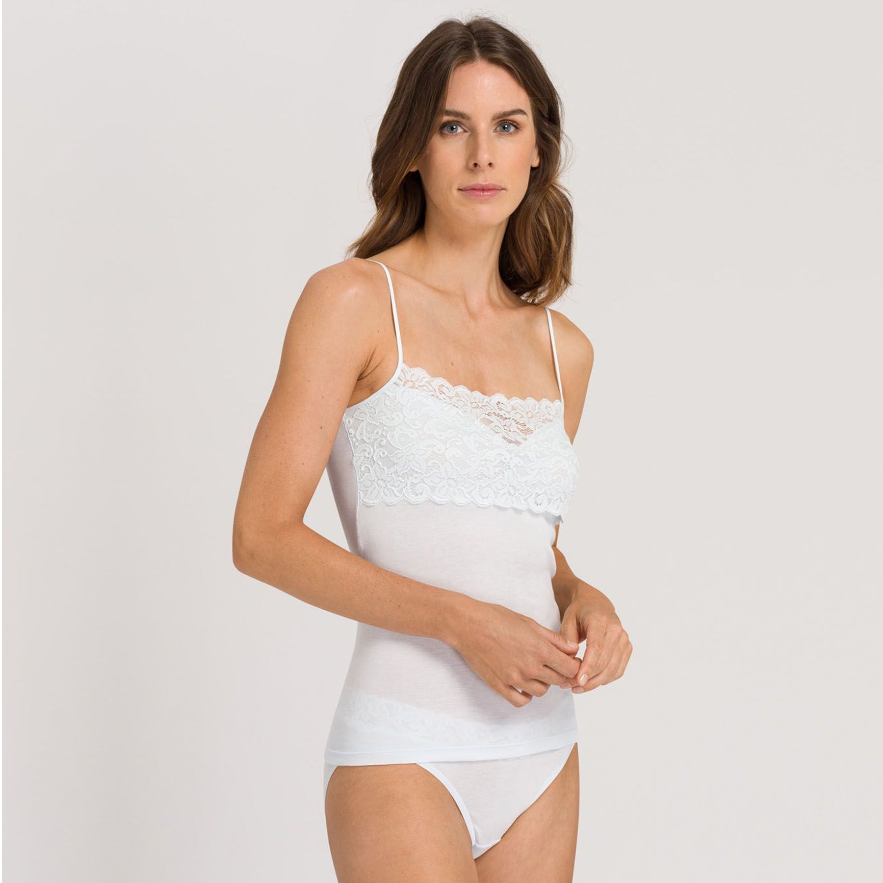 Hanro Luxury Moments Camisole w/ Lace