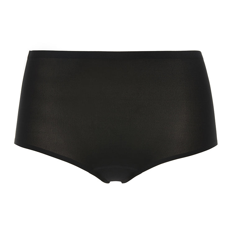 Chantelle SoftStretch High Waist Brief with Lace - Black