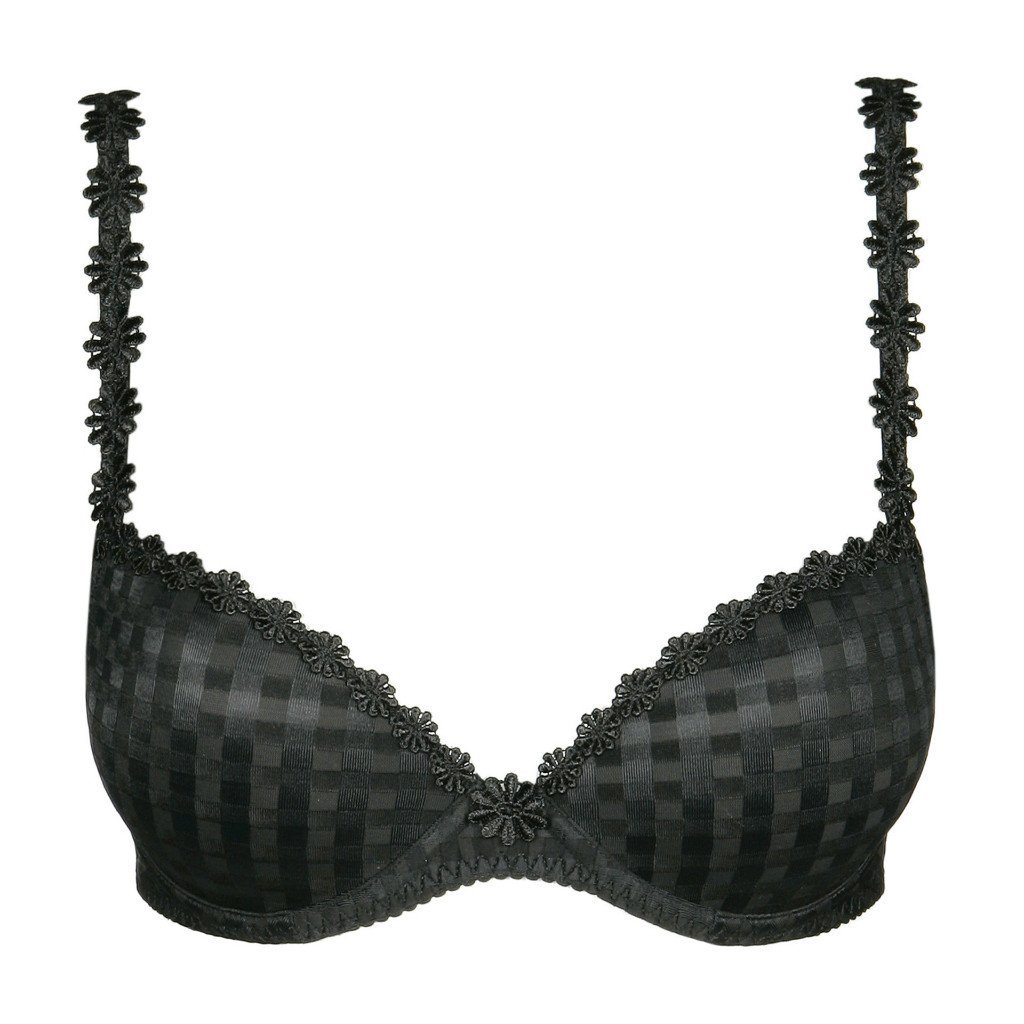 MarieJo Avero Padded Push Up Bra in Black