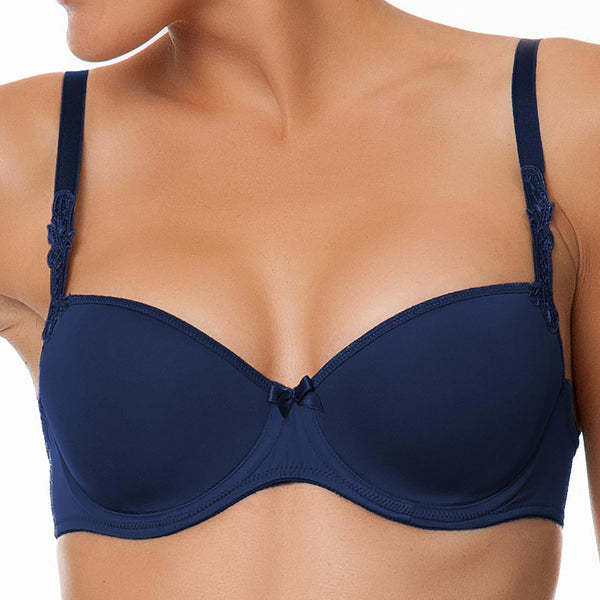 Antinea Essential Fit Demi Bra in Navy