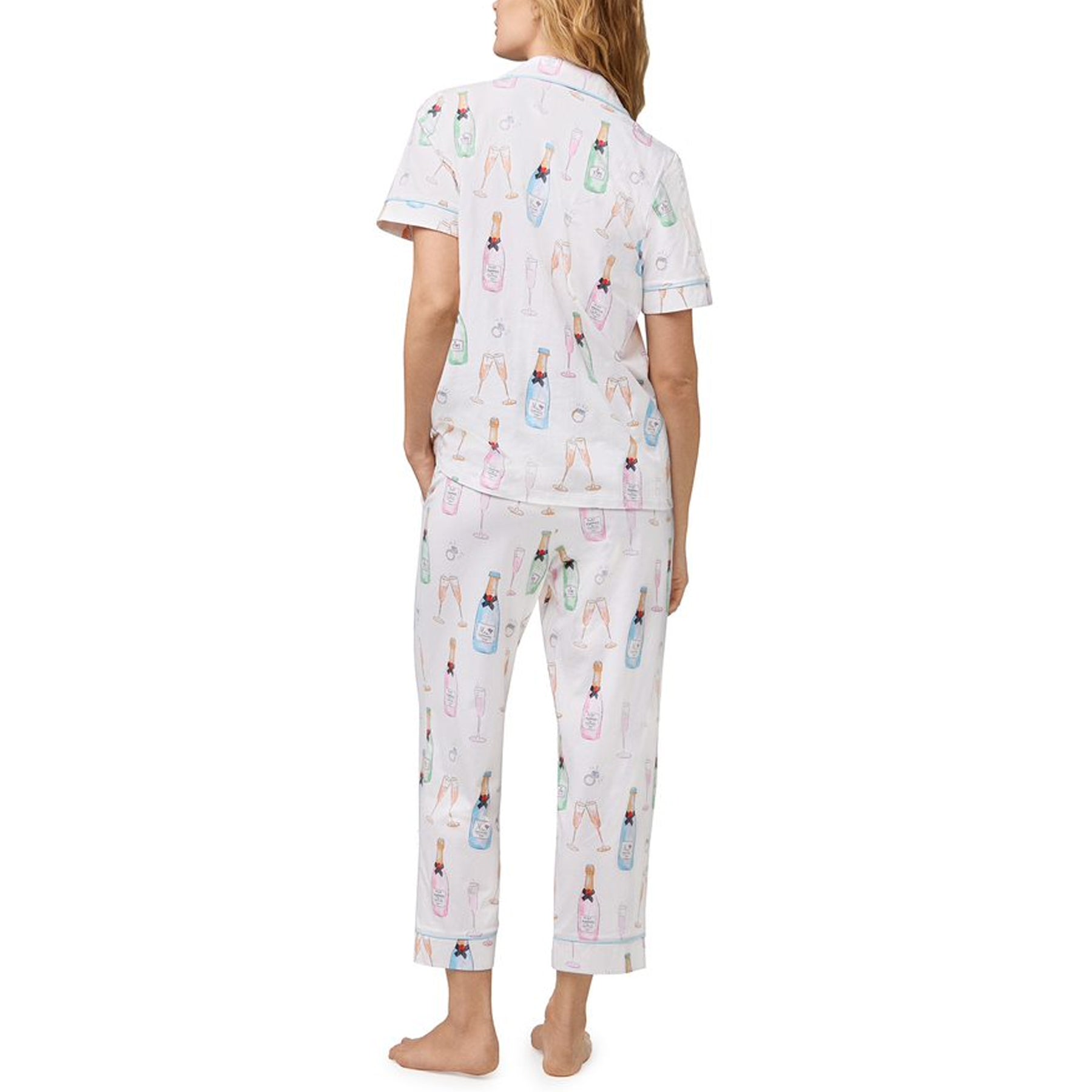 Bed Head Short Slv Cropped Pant PJ Set