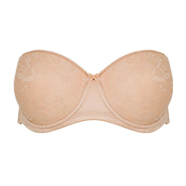 Empreinte 3386 Melody Strapless Bra in nude caramel skin