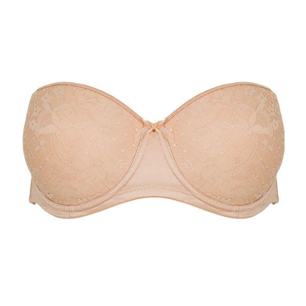 Empreinte 3386 Melody Strapless Bra in nude caramel skin