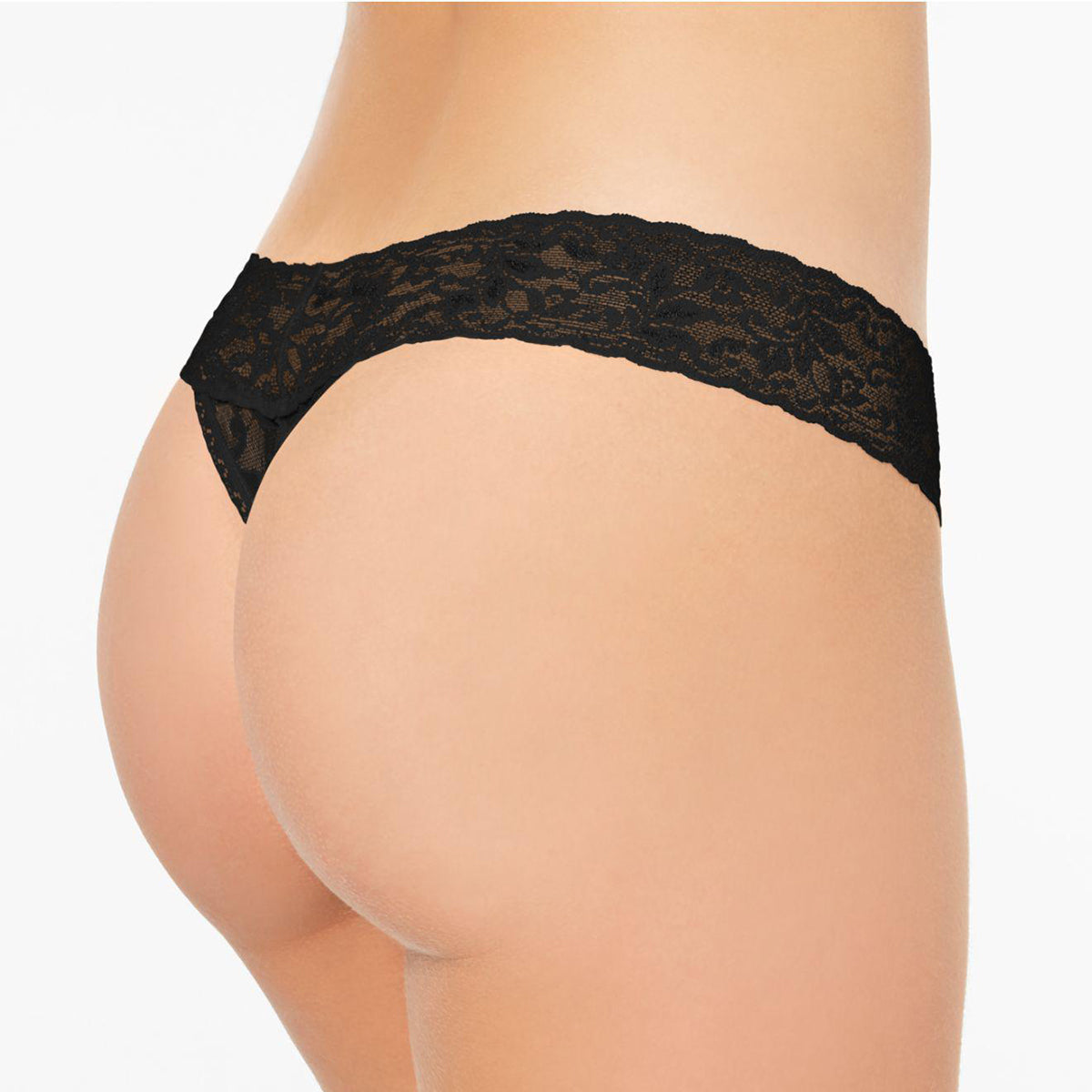 Hanky Panky Bridesmaid Low Rise Thong in Black 491031Hanky Panky Bridesmaid Low Rise Thong in Black 491031