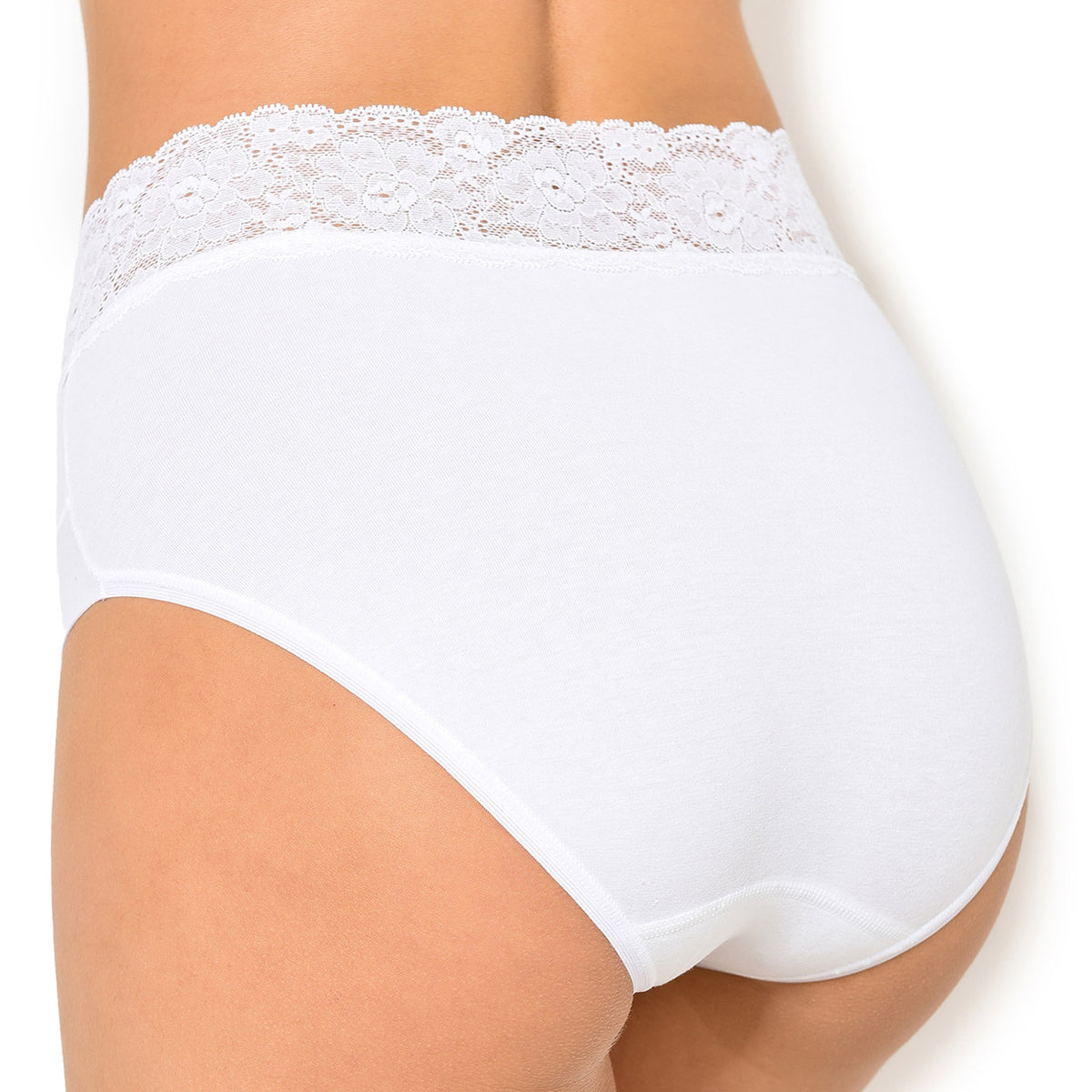 Janira dolce cinture brief in white bride bridal panty cotton underwear spain spanish lingerie canada linea intima