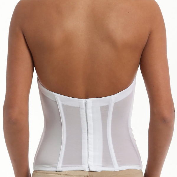 Jezebel Caress Bustier in White