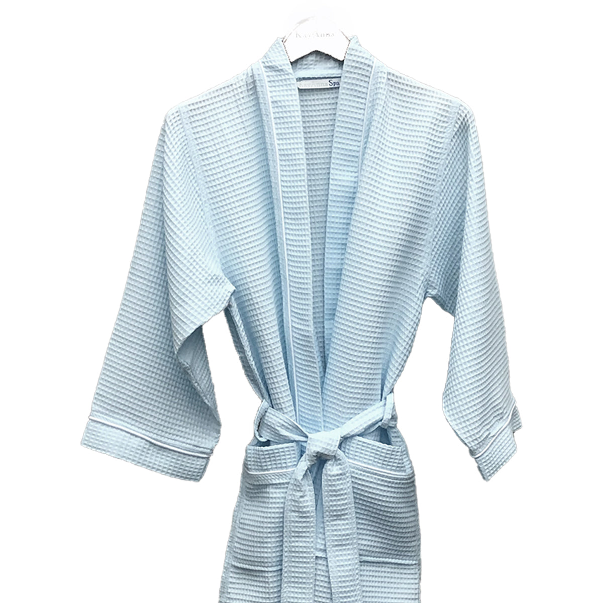 Kayanna Waffle Kimono Spa Robe