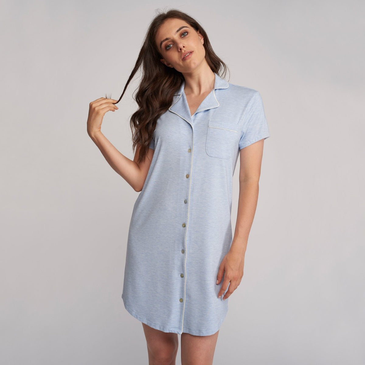 Lusomé Cap Sleeve Marilyn Sleepshirt