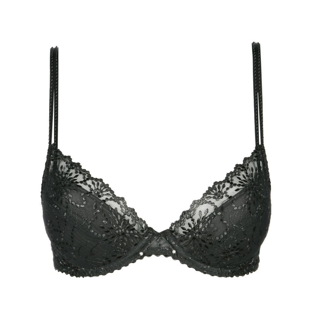 MarieJo 010-1337 Jane Push Up Bra in black