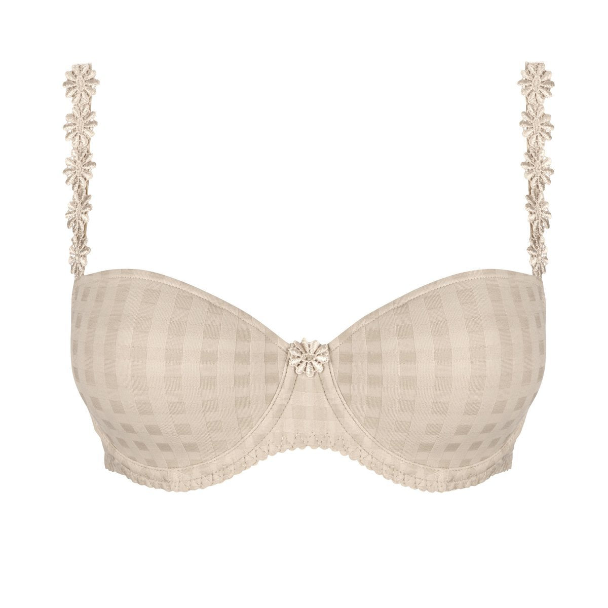 Marie Jo Avero 010-0419 Balcony Bra in Cafe Latte nude bras beige underwire mariejo lingerie toronto canada linea intima