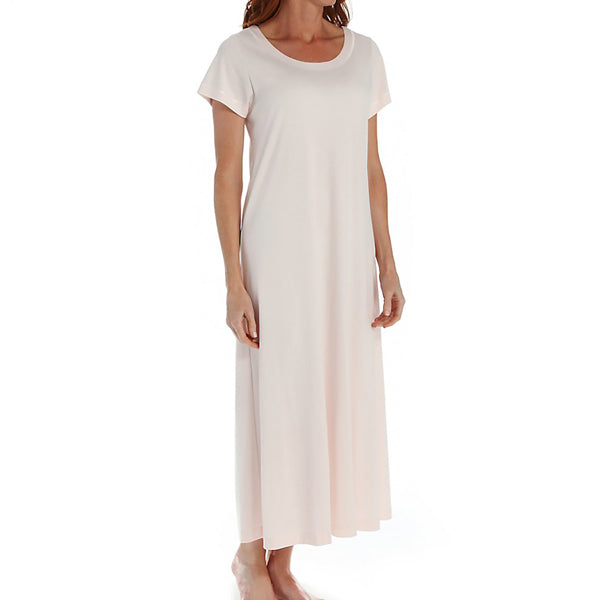 P-Jamas Butterknits Long Nightgown in pink p.jamas cotton nightie 375660 lingerie canada linea intima toronto