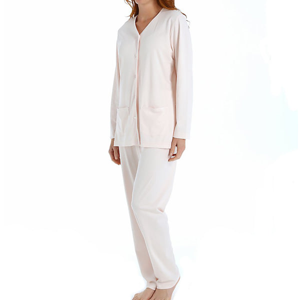 P-Jamas Butterknits pyjama set in pink p.jamas pajama set 397660 lingerie canada linea intima toronto