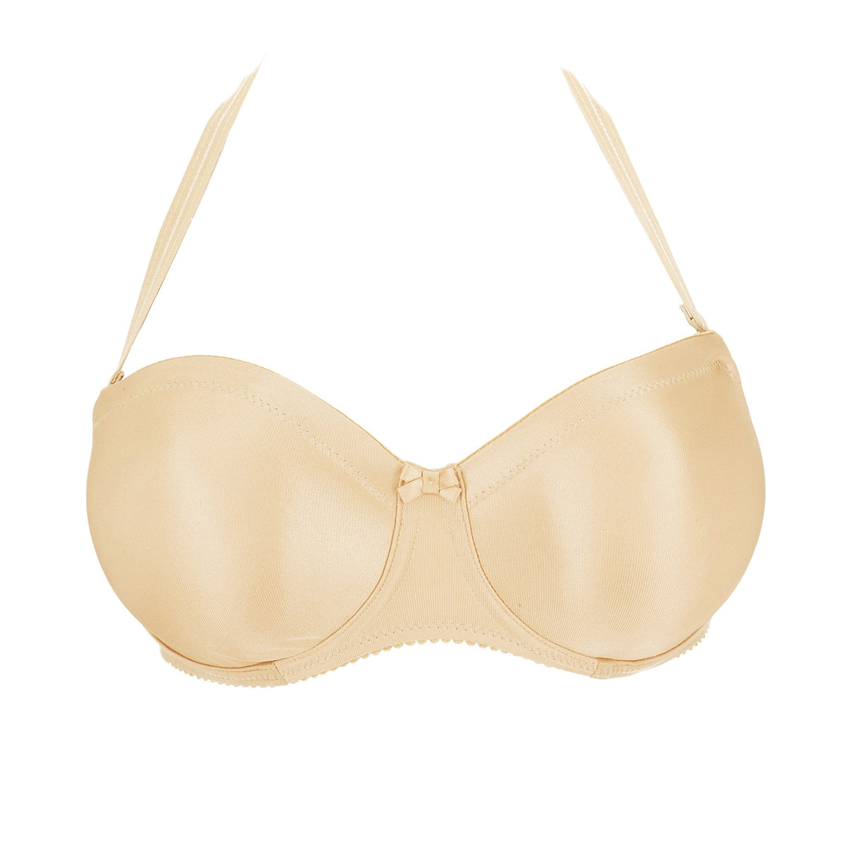 PrimaDonna Satin Strapless Bra in Cognac 016-1331