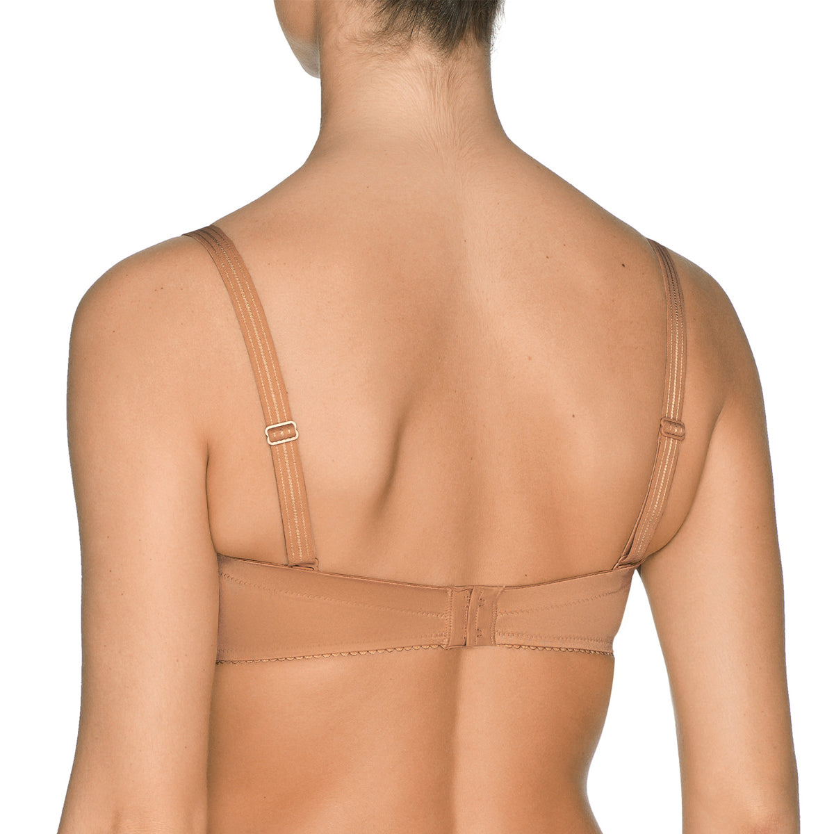 PrimaDonna Satin Strapless Bra in Cognac 016-1331