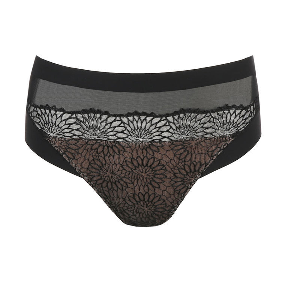 PrimaDonna Sophora Brief panty in Black 056-3181 prima donna lingerie canada toronto linea intima