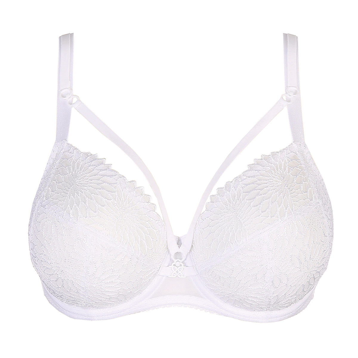 PrimaDonna Sophora Full Cup Bra in white 016-3181 bride bridal how should a bra fit lingerie canada prima donna underwire bras linea intima