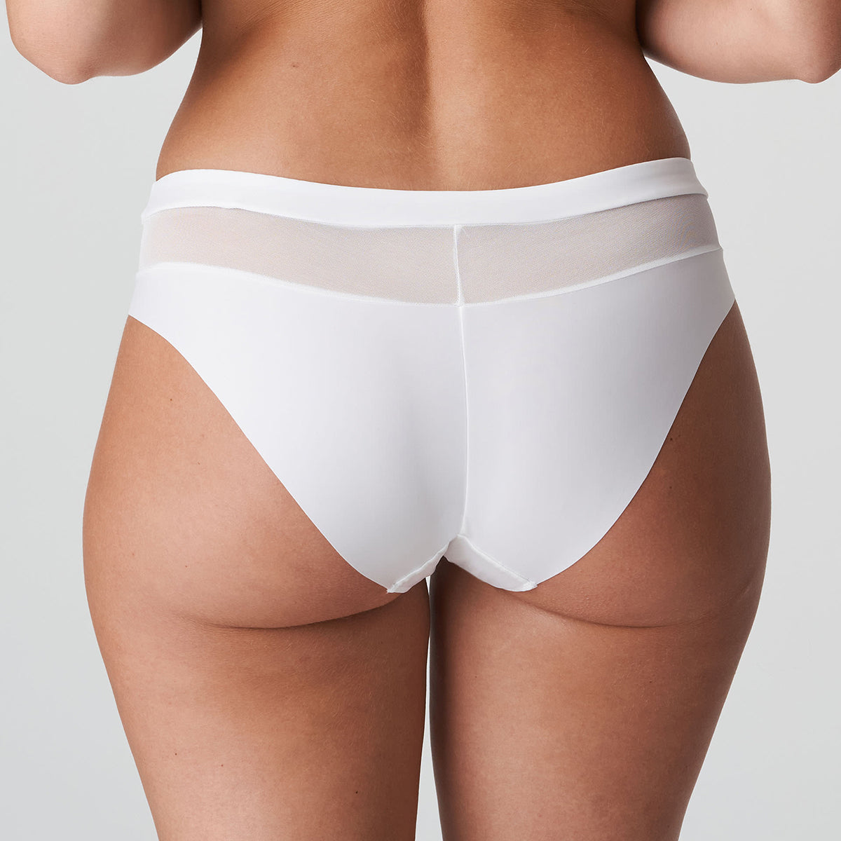 PrimaDonna Sophora Rio bikini Panty brief in white bride bridal 016-3180 prima donna lingerie canada linea intima