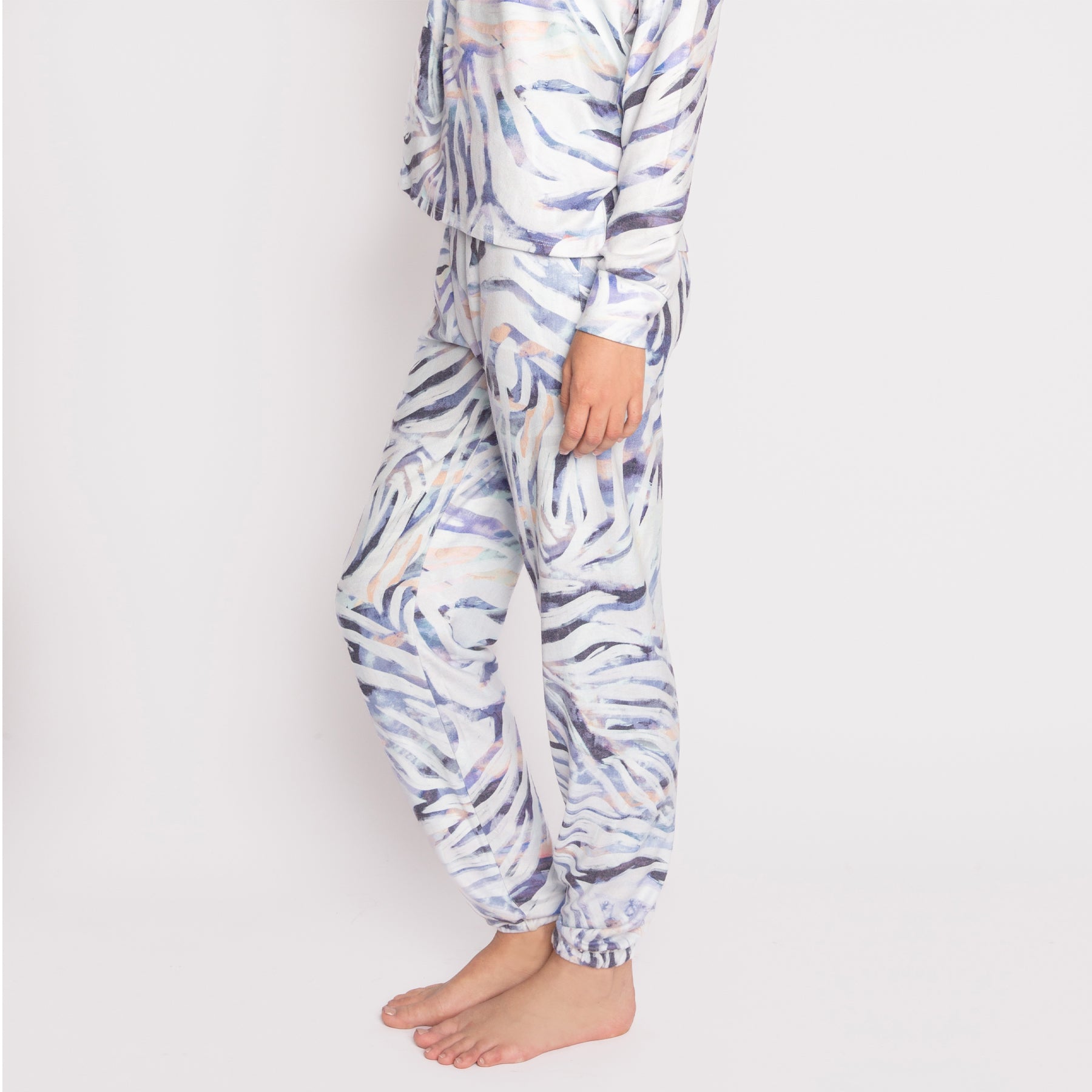 PJ Salvage Peachy Party Zebra Lounger Set