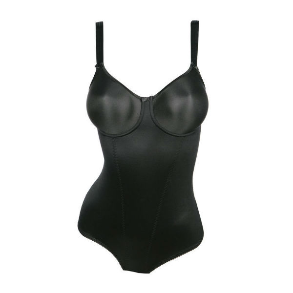 PrimaDonna Satin Bodysuit 046-1330 in black