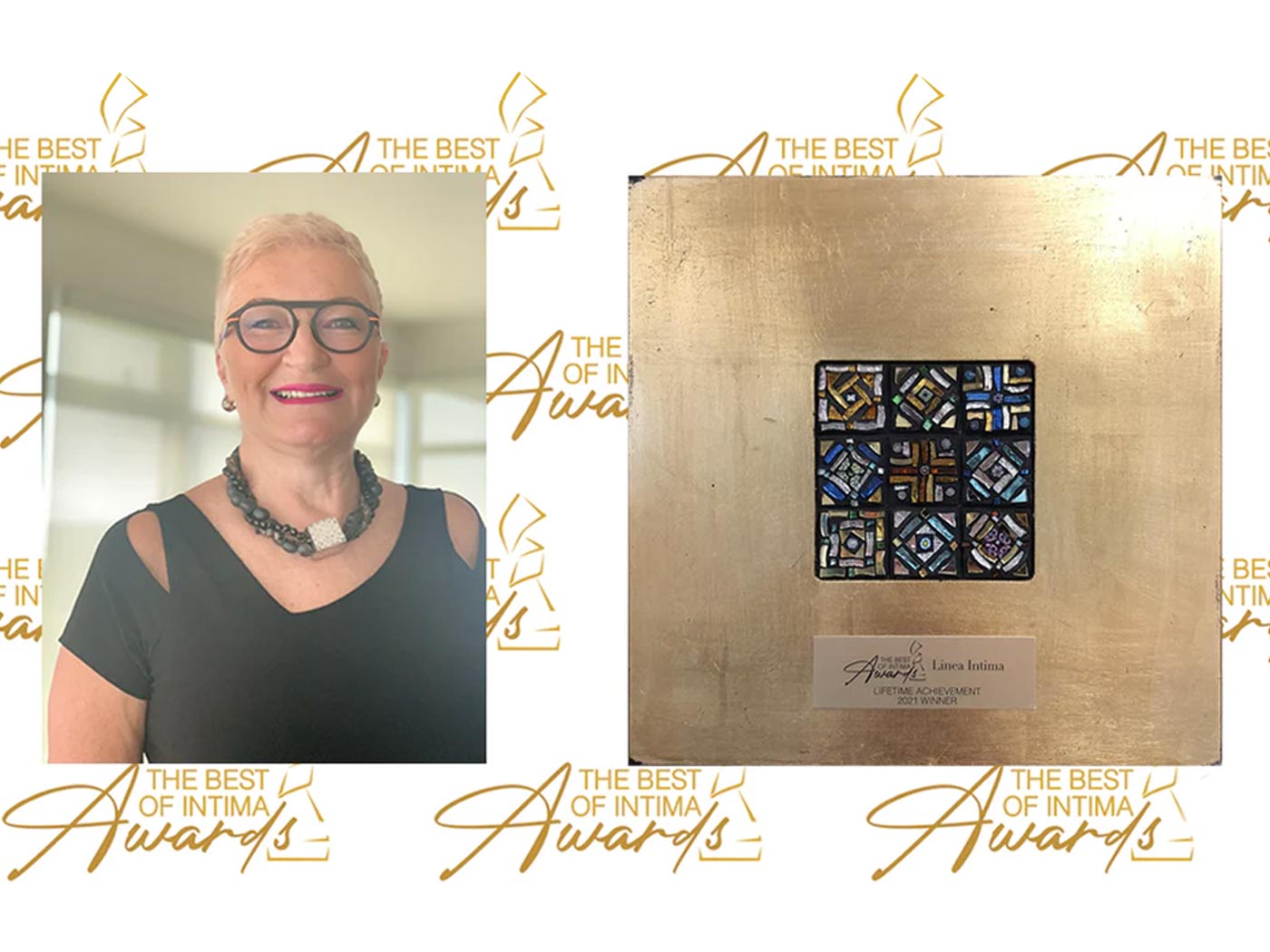 The Best of Intima Awards Lifetime Achievement Award Receipt is Linea Intima
