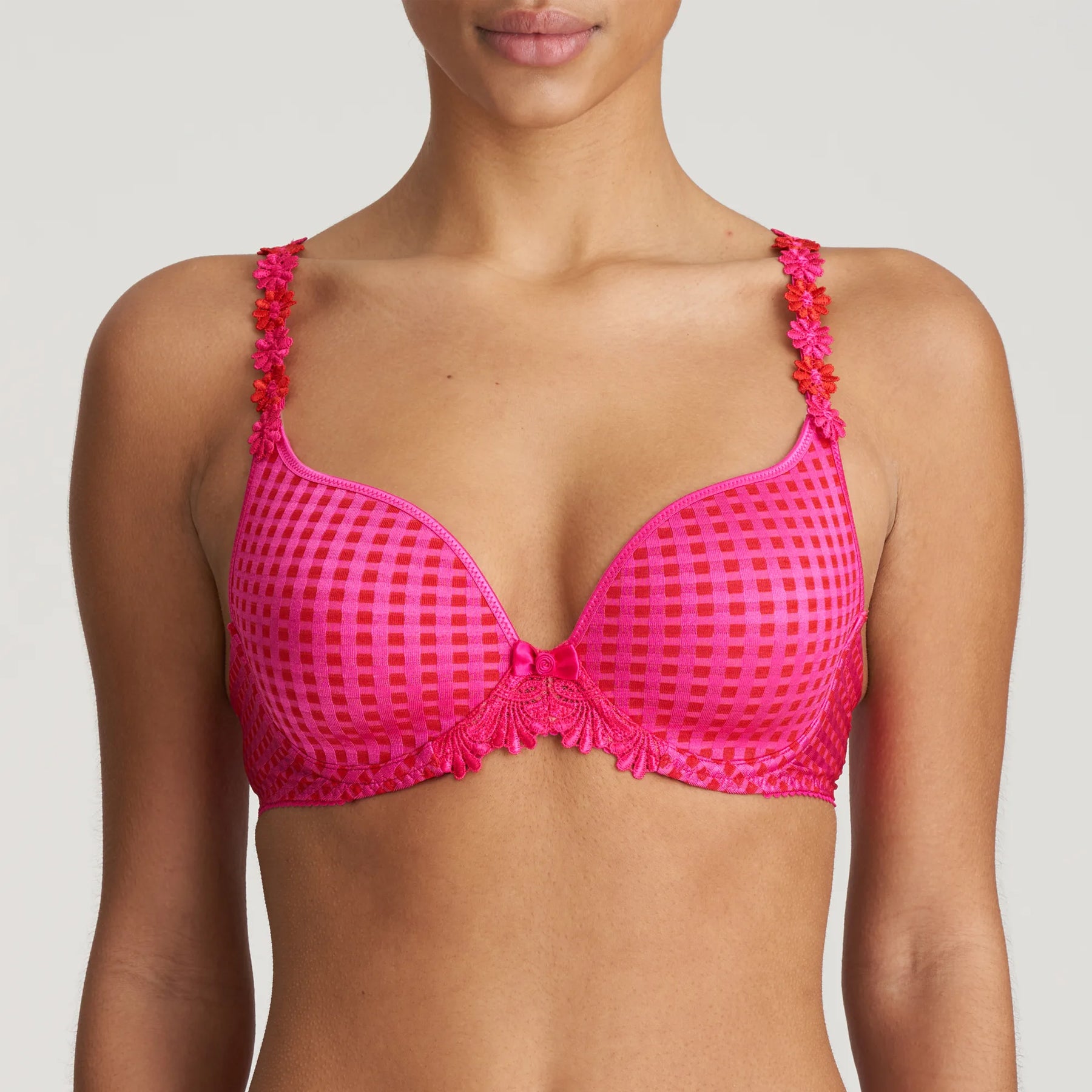 Marie Jo Avero Seamless Non-Padded Underwire Bra (Pearly Pink + Scarle –  LES SAISONS