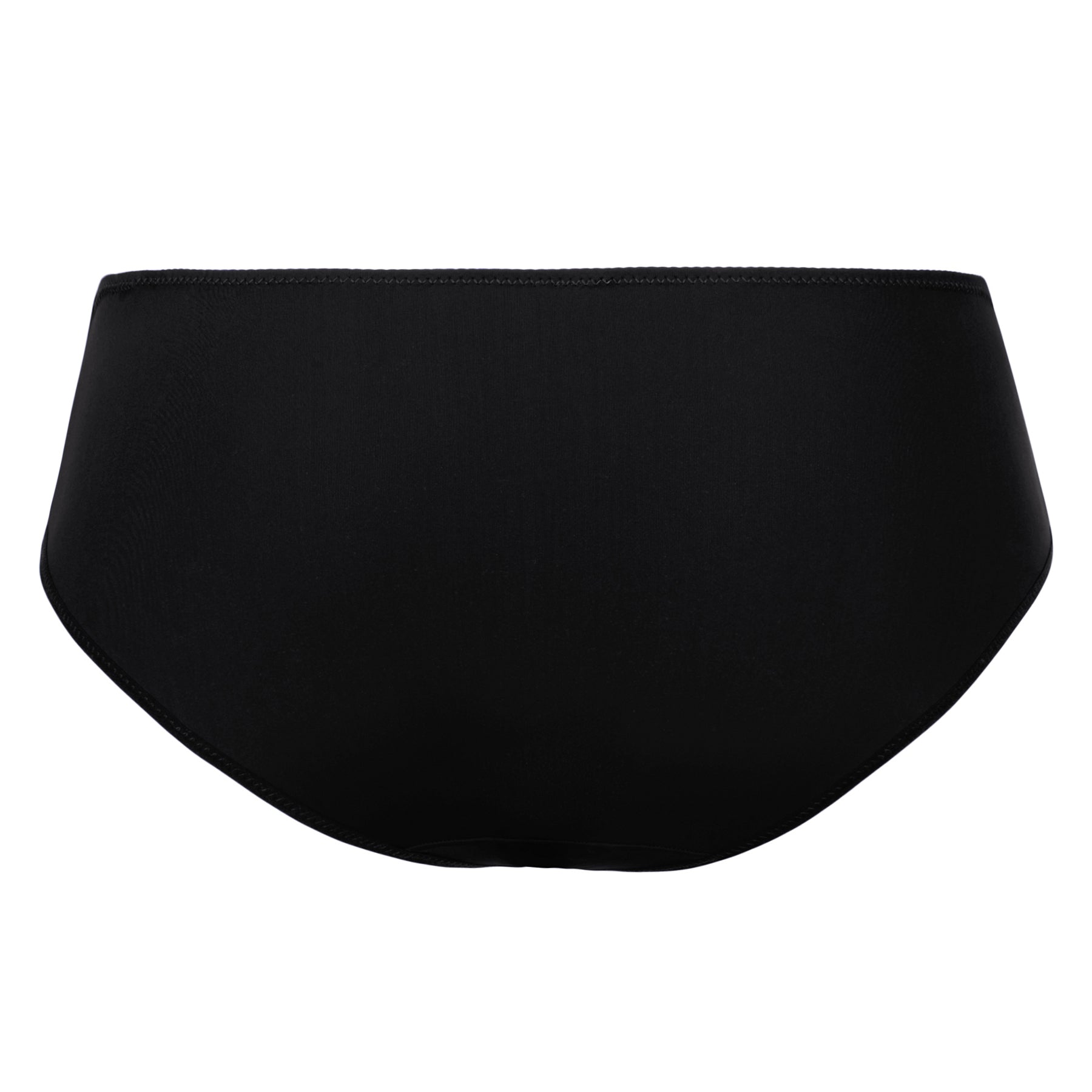Back view of Empreinte Infinity black bikini highlighting smooth coverage and a seamless everyday fit.