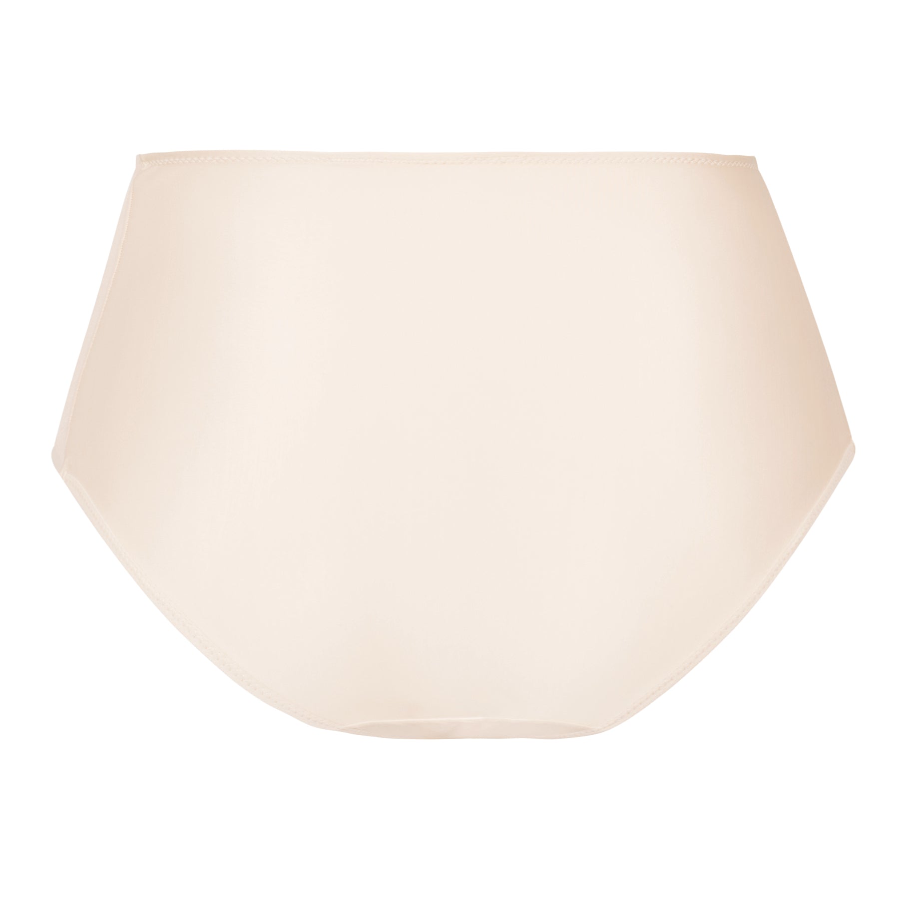 Back view of Empreinte Infinity creamy beige full brief with smooth fabric and comfortable full coverage design.