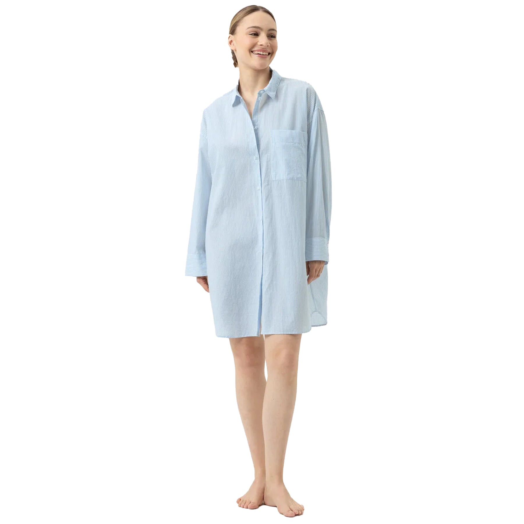 Mey Cotton Stripes Sleepshirt