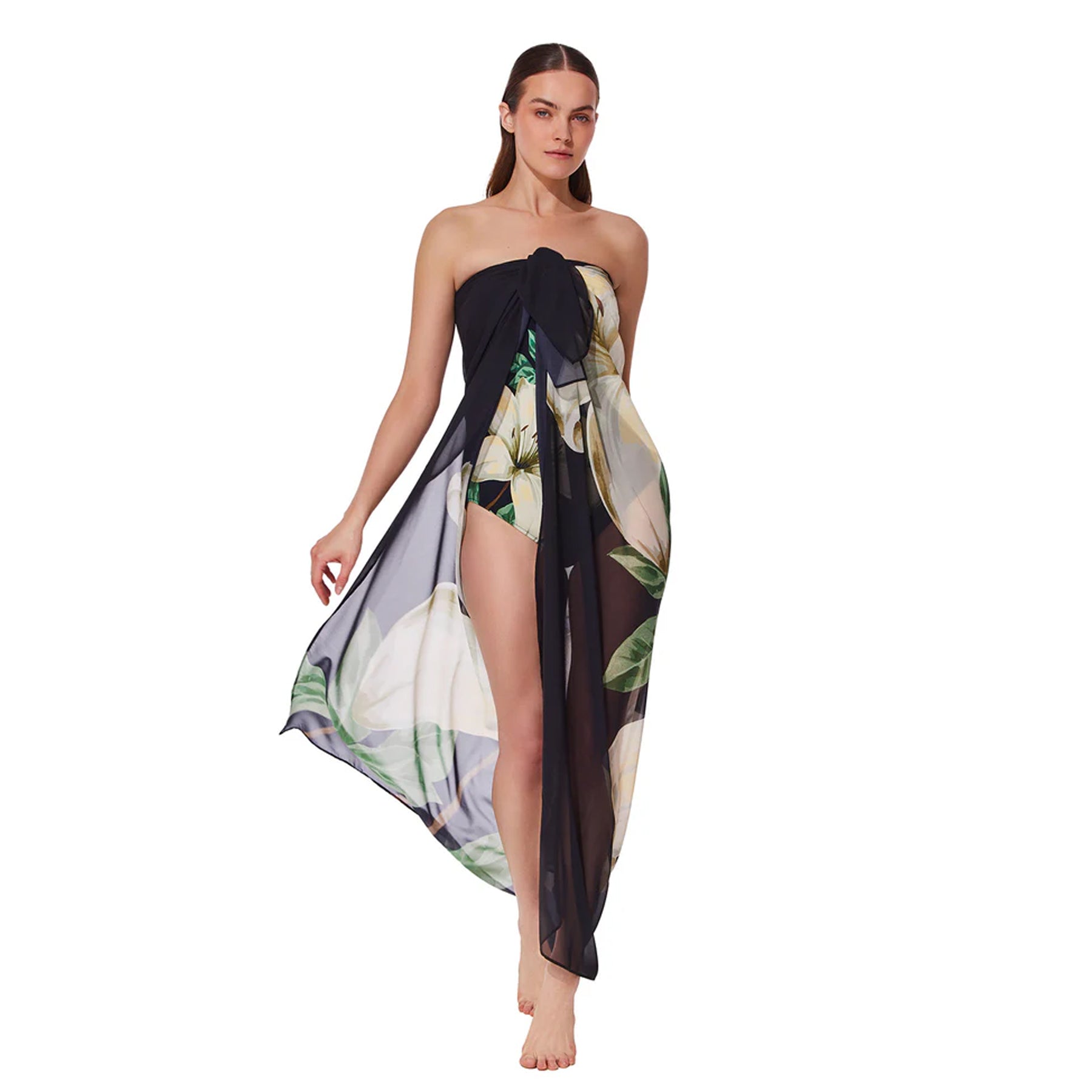 Gottex Yuri Flower Pareo