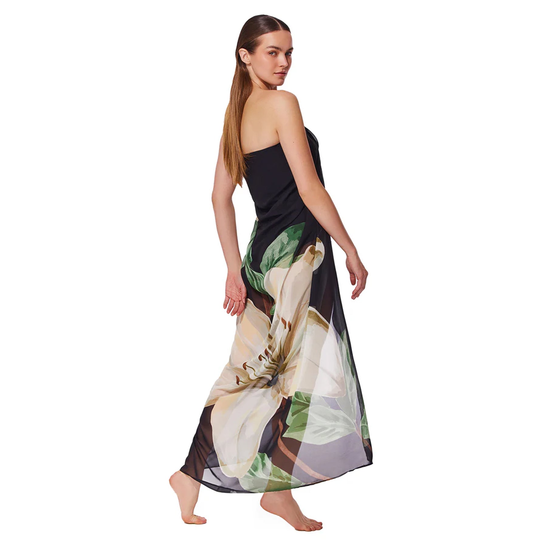 Gottex Yuri Flower Pareo