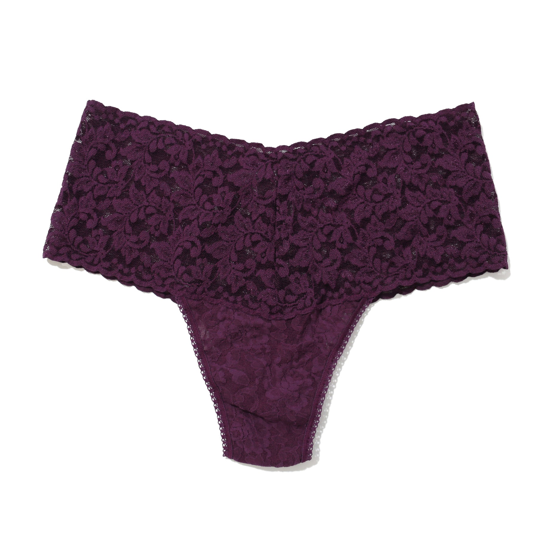 Hanky Panky Lace Retro Rise Thong