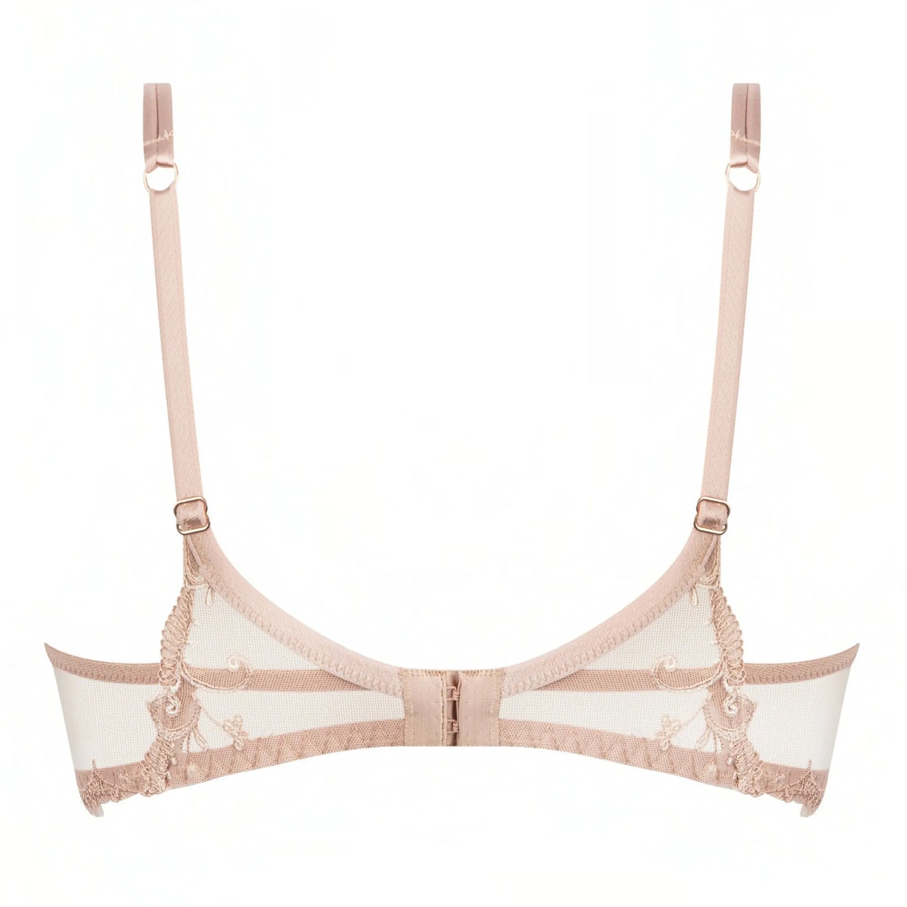 Essential Padded T-Shirt Bra With Lace, G-H Cups - Déesse