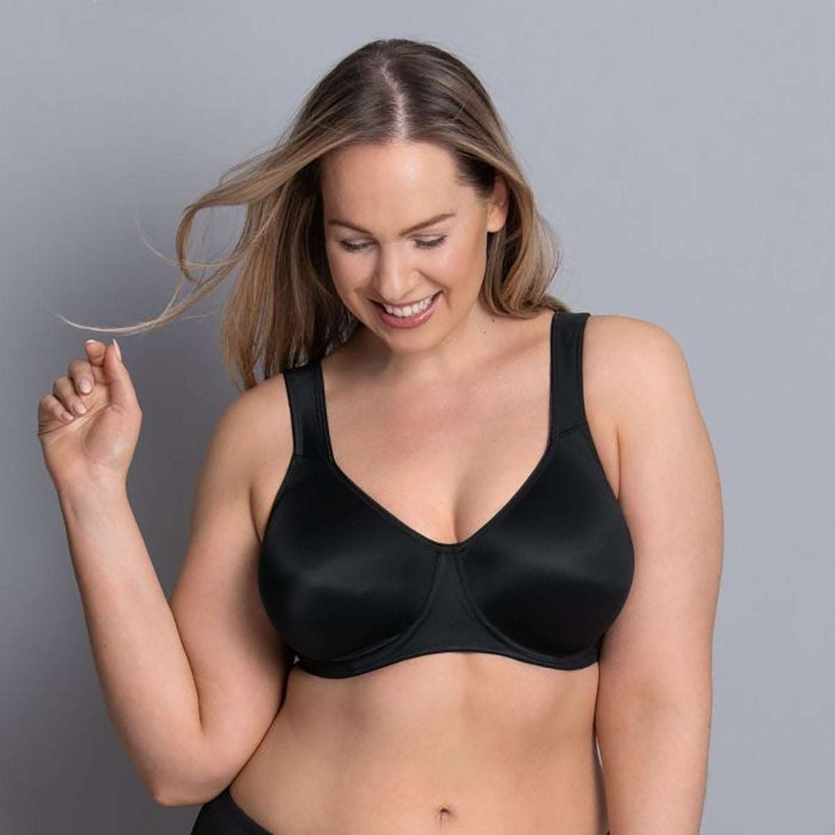 Twin Art underwire bra with seamless cups