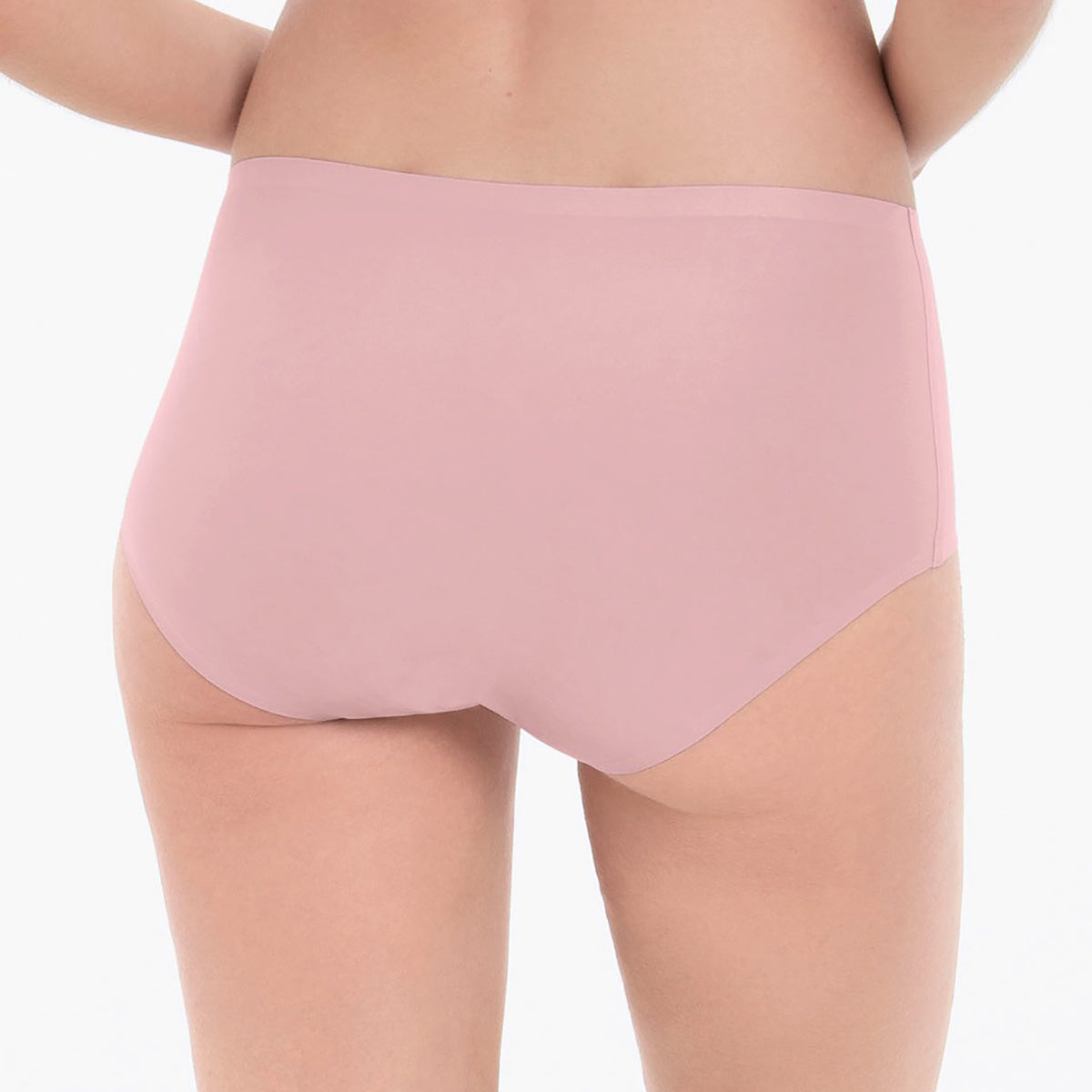 Essentials Womens Cotton High Leg Brief Underwear