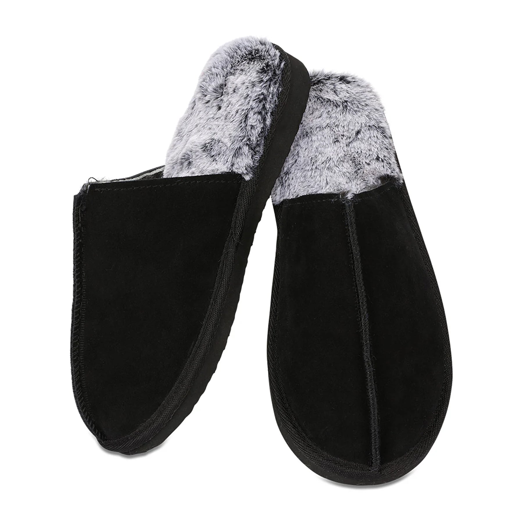MeMoi True Suede Plush Slippers